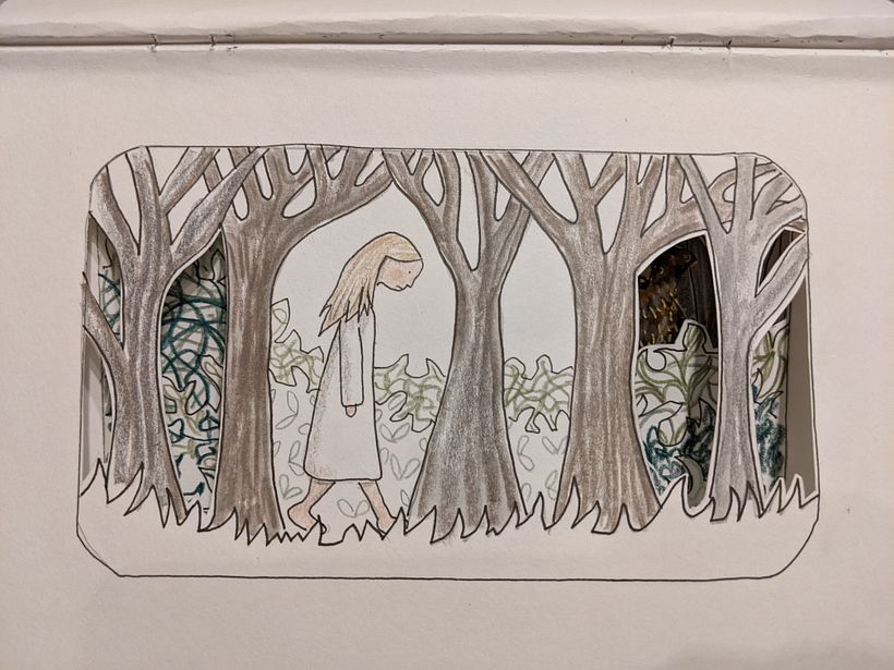 My project in Paper Cutting Techniques for Storytelling course 1