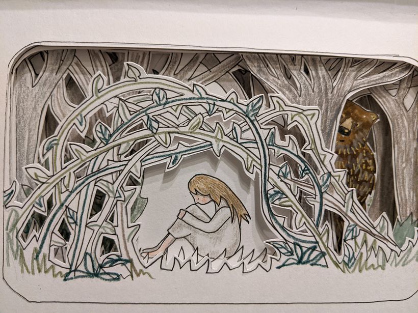 My project in Paper Cutting Techniques for Storytelling course 2