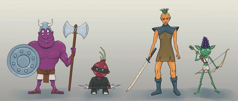 My project in Illustrated Characters Factory course 0