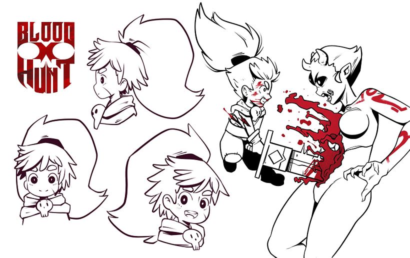 Blood X Hunt (Proyecto de Comic) 9