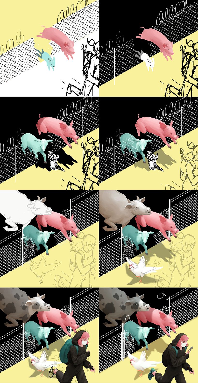 Cut the fences 4