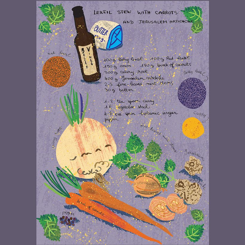 Mi Proyecto del curso: Recetas ilustradas: crea dibujos deliciosos 1