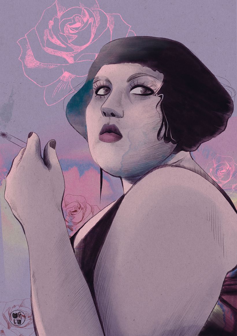Mi Proyecto del curso: Retrato ilustrado con Procreate 0
