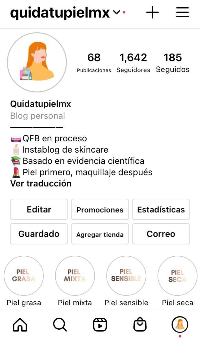 Aquí aplico las historias destacadas con contenido de interés para el público.