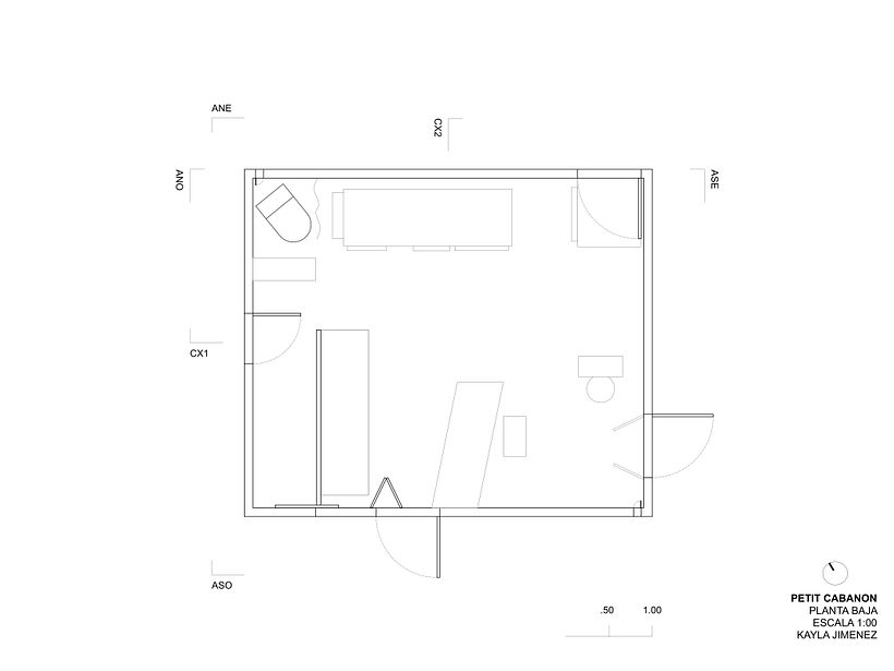 Mi Proyecto del curso: Introducción al dibujo arquitectónico en AutoCAD 0
