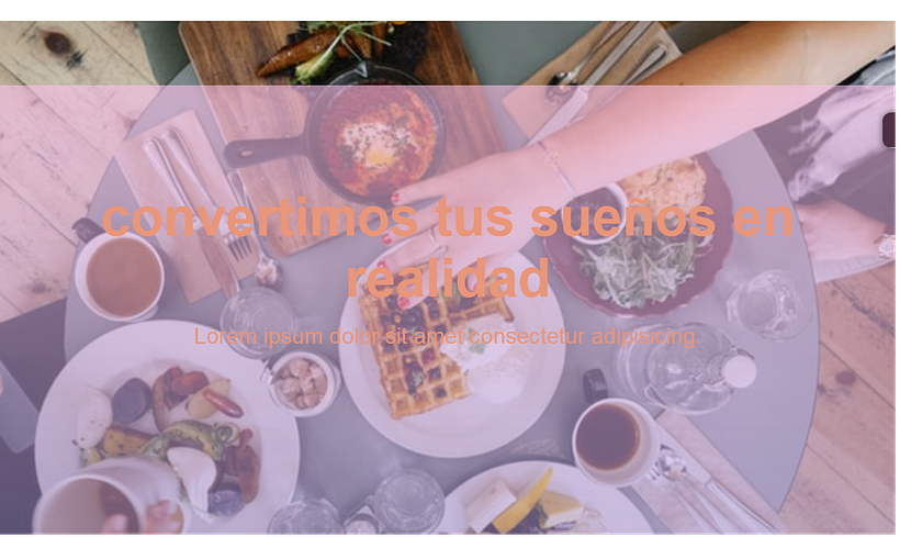 Bueno aqui me inspire en paginas modernas quise que fuera unico mi inicio.