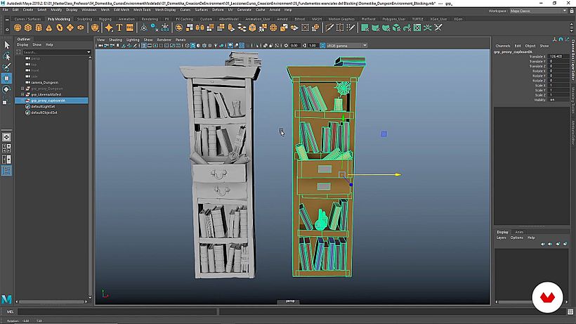 Blocking enables changes to occur before a project gets to a late stage of production.