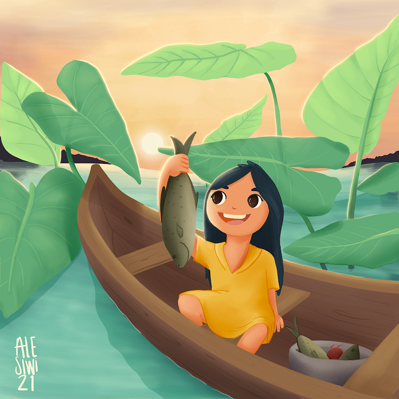 Mi Proyecto del curso: Composición creativa para ilustración con Procreate 0