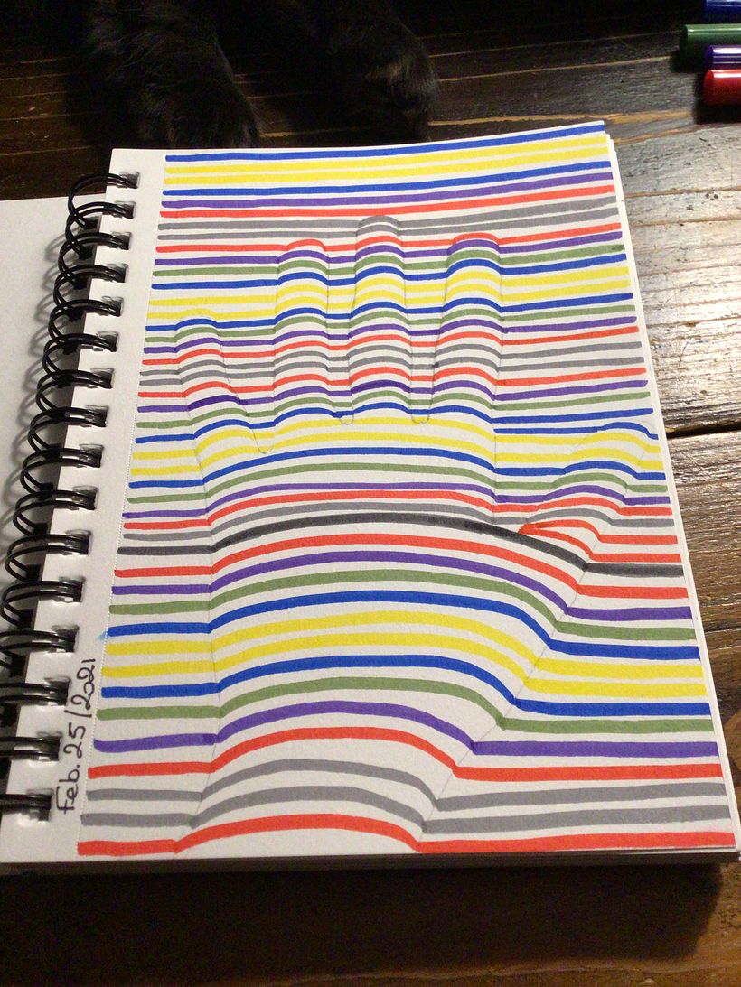 First project: hand 0