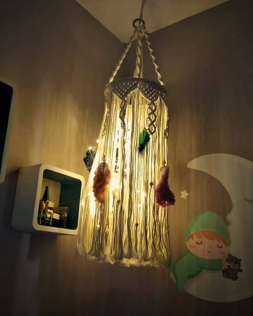 Macrame Baby Mobile  3