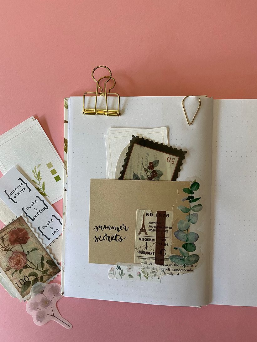 Detalles de mi art journal