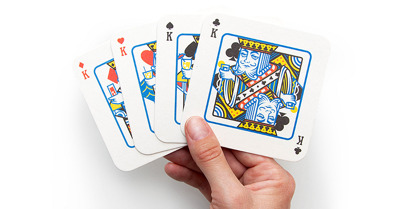  Playing Card Drink Mats 1
