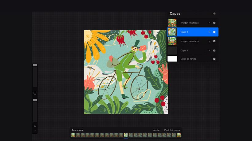Procreate Tutorial: How to Create a Gif Using Static Images 10