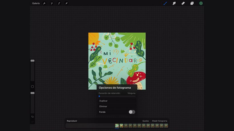 Procreate Tutorial: How to Create a Gif Using Static Images 11