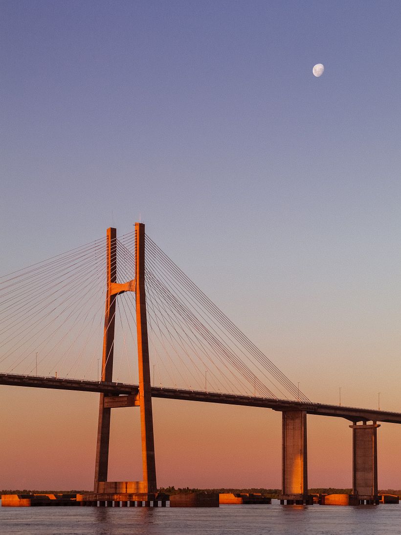 Mi Proyecto del curso: Puente Rosario-Victoria y Río Paraná  2
