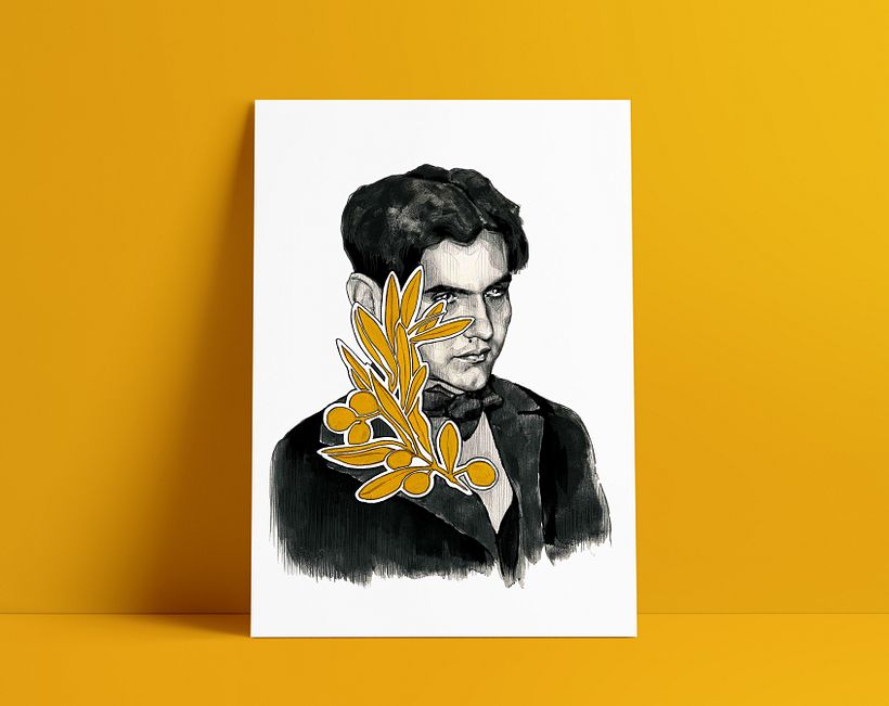 Ilustración "Los olivos de Lorca" 0