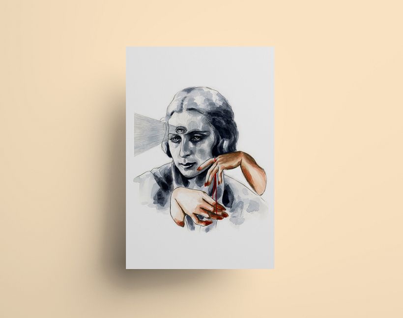Ilustración "El tercer ojo" 0