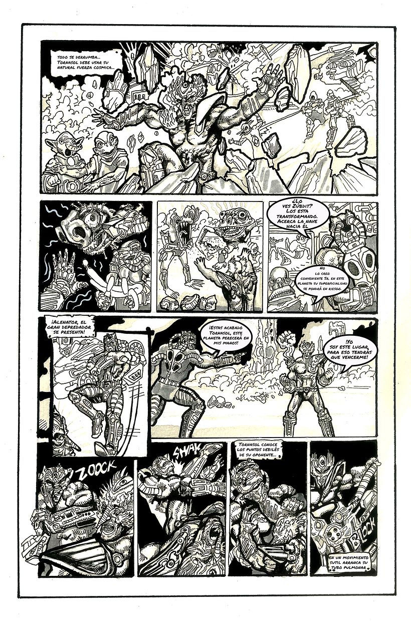 Mi Proyecto del curso: El cómic de superhéroes: narrativa y realización gráfica 0