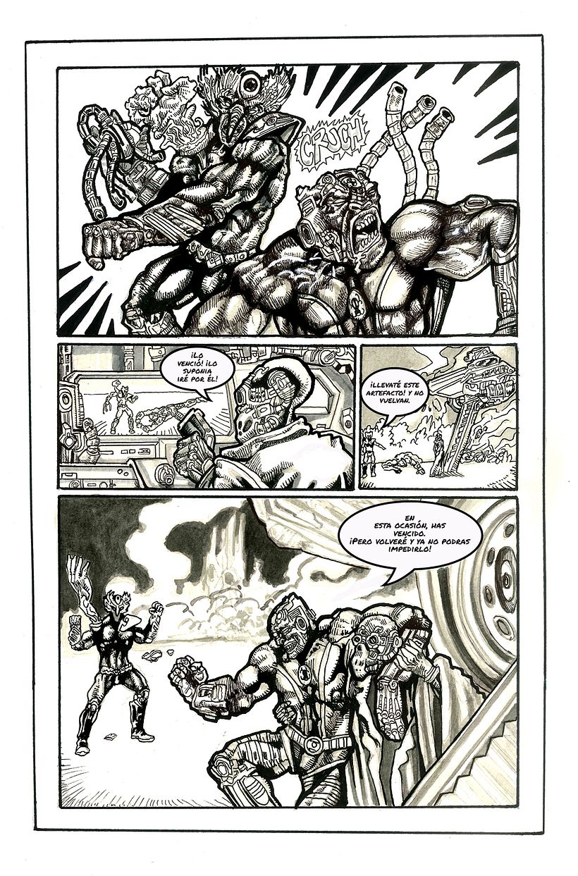 Mi Proyecto del curso: El cómic de superhéroes: narrativa y realización gráfica 1