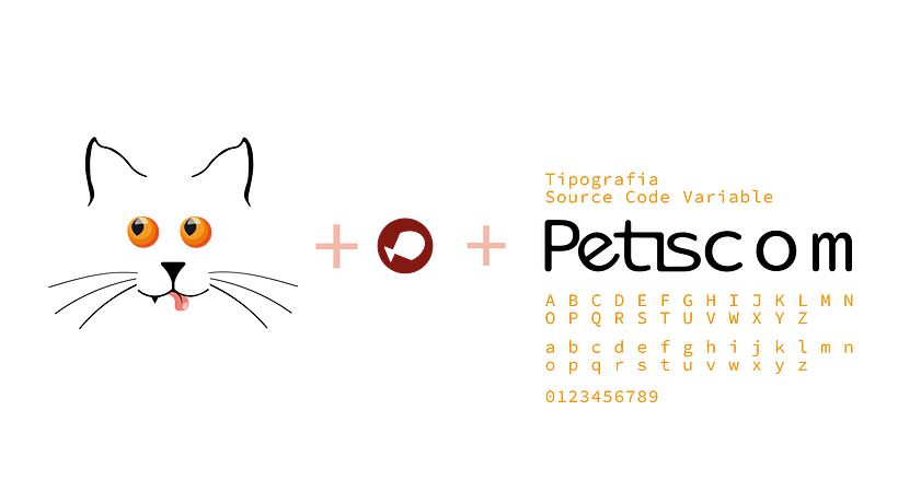 Meu projeto Petiscom do curso Criação de um logotipo original do zero 2