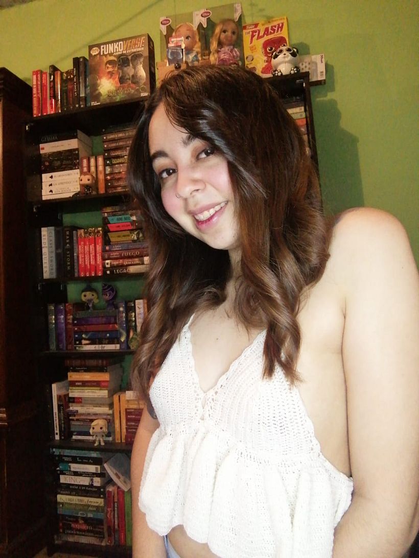 Blusa con vuelo, tercer proyecto.
