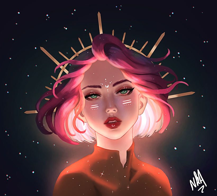 My project in Lighting and Color for Digital Portraits in Photoshop course -1