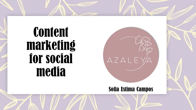Meu projeto do curso: Marketing de conteúdo para redes sociais -1