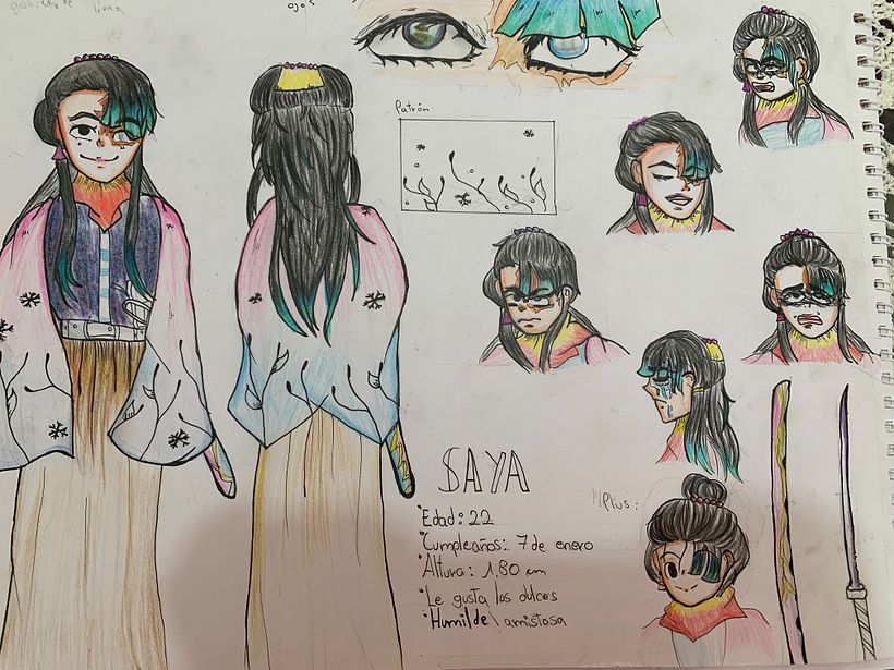 Mi Proyecto del curso: Creación de personajes manga 0