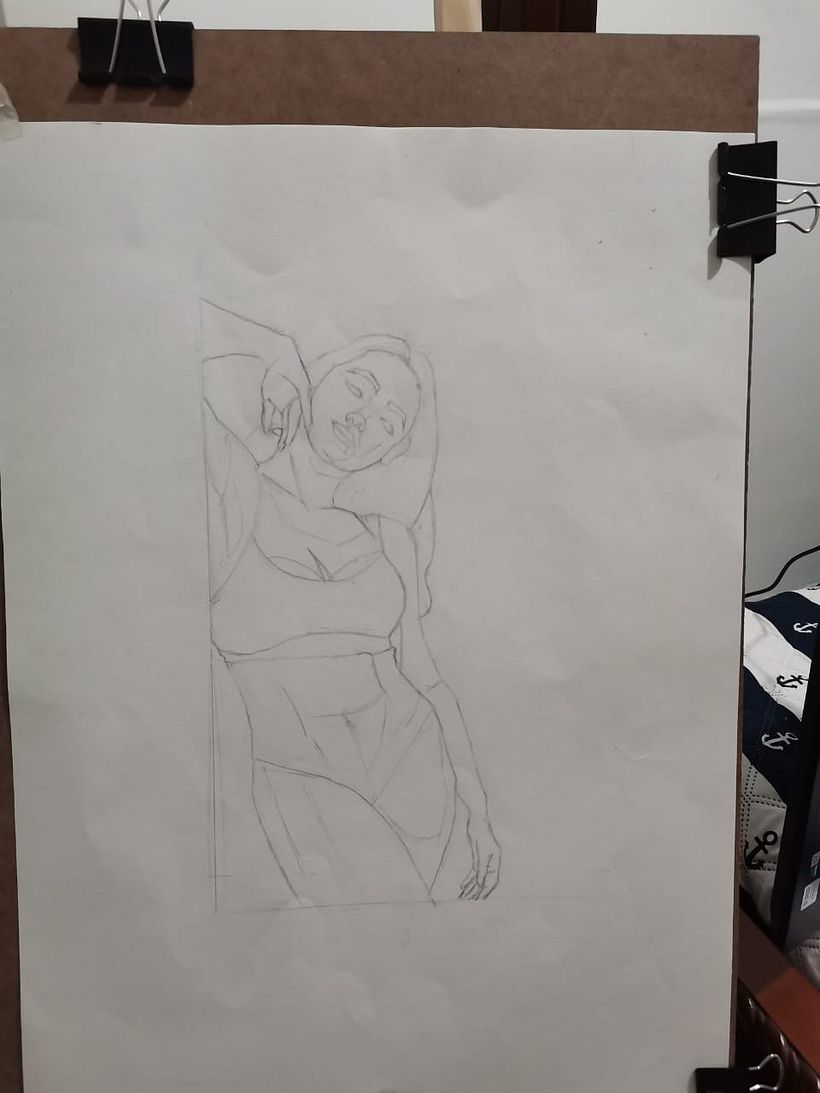 Mi Proyecto del curso: Dibujo realista de la figura humana 3