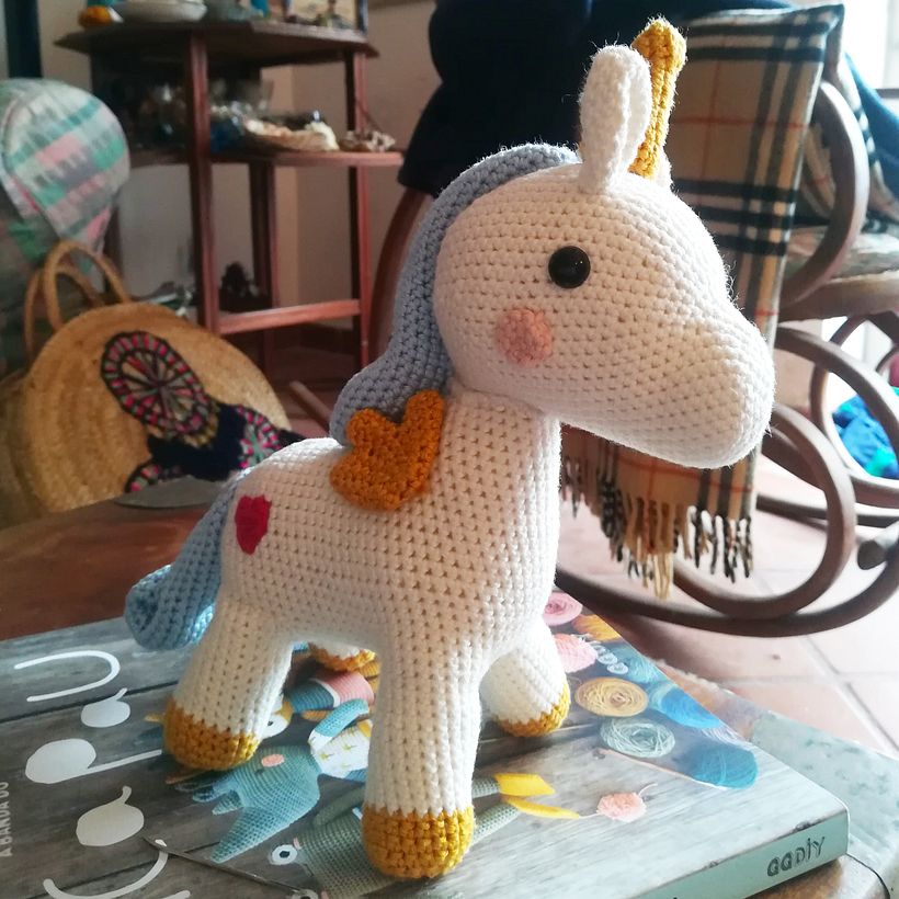 My project in Amigurumi: Creation of Characters through Crochet course 3