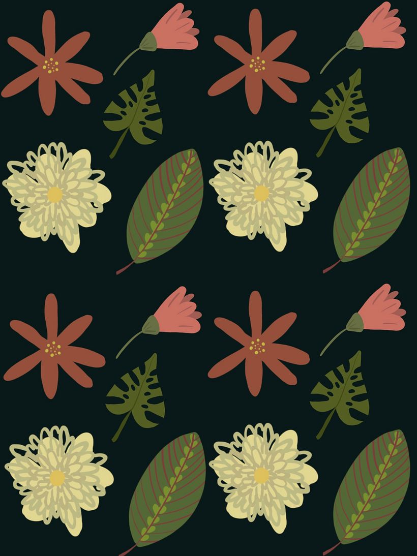 Mi Proyecto del curso: Diseño de estampados textiles 2