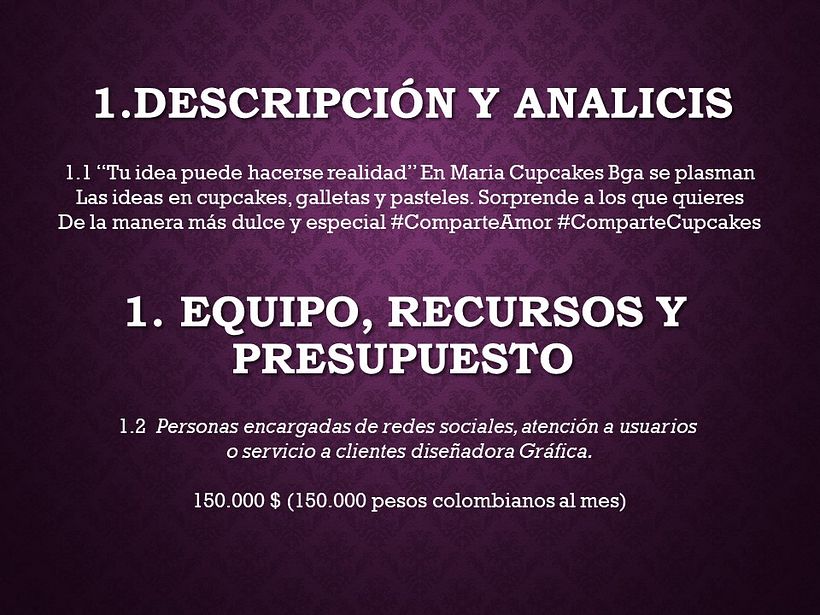 Mi Proyecto del curso: Estrategia de comunicación para redes sociales 0