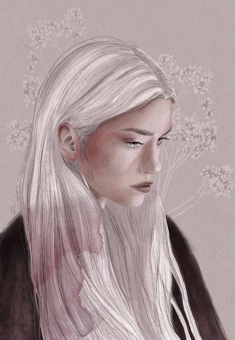 Meu projeto do curso: Retrato Ilustrado com Procreate 0
