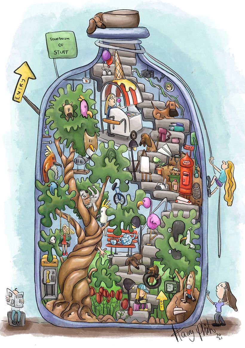 This is my workspace!!  lol.. in a touranium..! 0