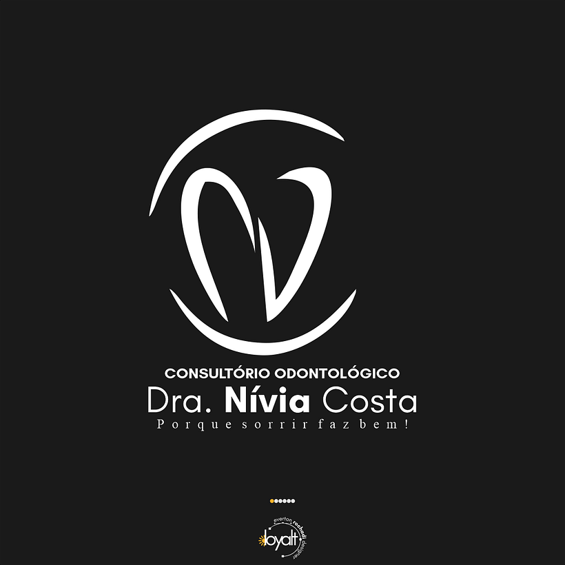 Identidade Visual, Logotipo - Consultório Dra Nívia Costa 6