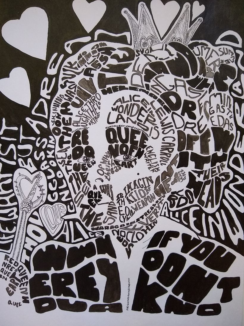 Ilustración elaborada manualmente pintada con tinta china
