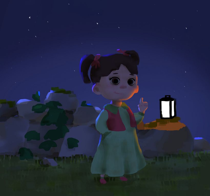 My project in Lighting Principles for Digital Painting course 4