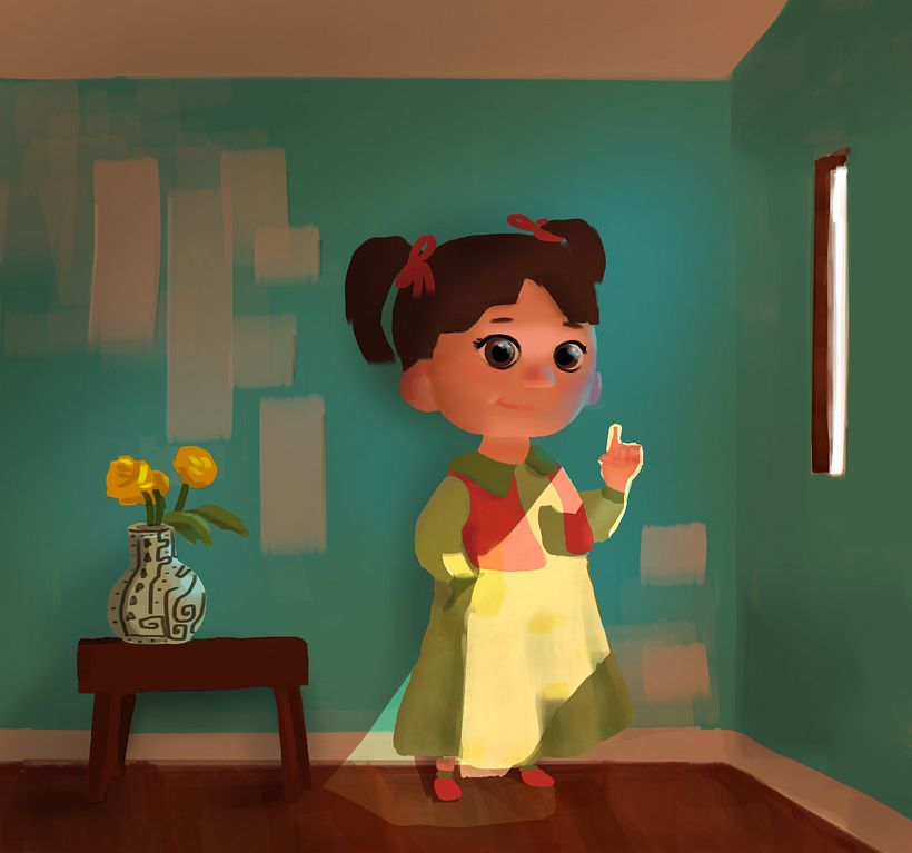 My project in Lighting Principles for Digital Painting course 6