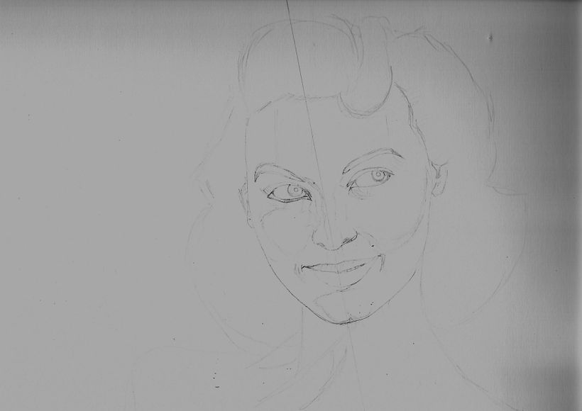 Mi Proyecto del curso: Retrato realista con bolígrafo 1