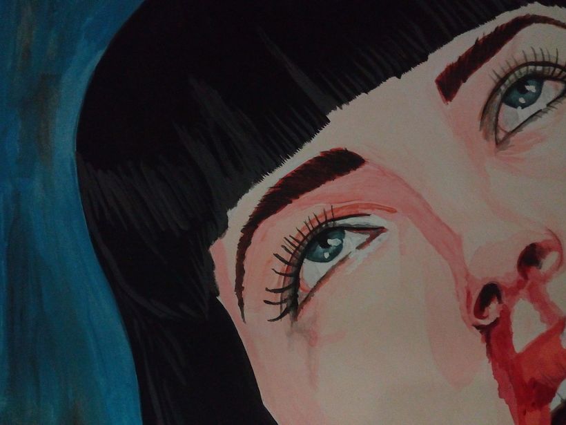 Acrílico sobre papel.