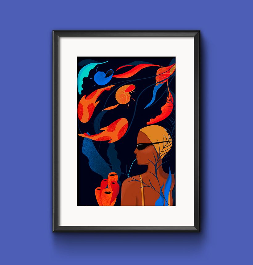My project in Flat Illustration with Photoshop course 1