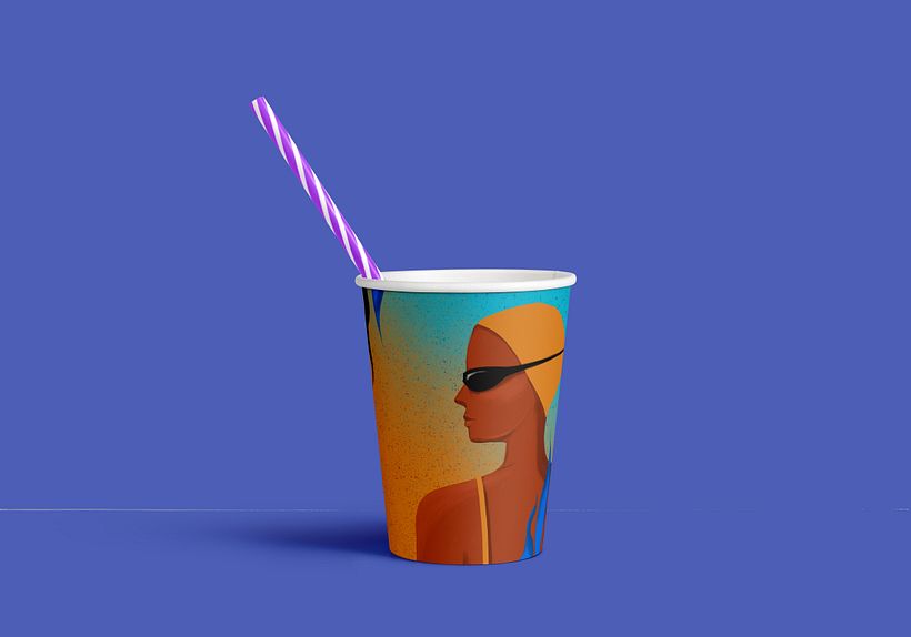 My project in Flat Illustration with Photoshop course 4