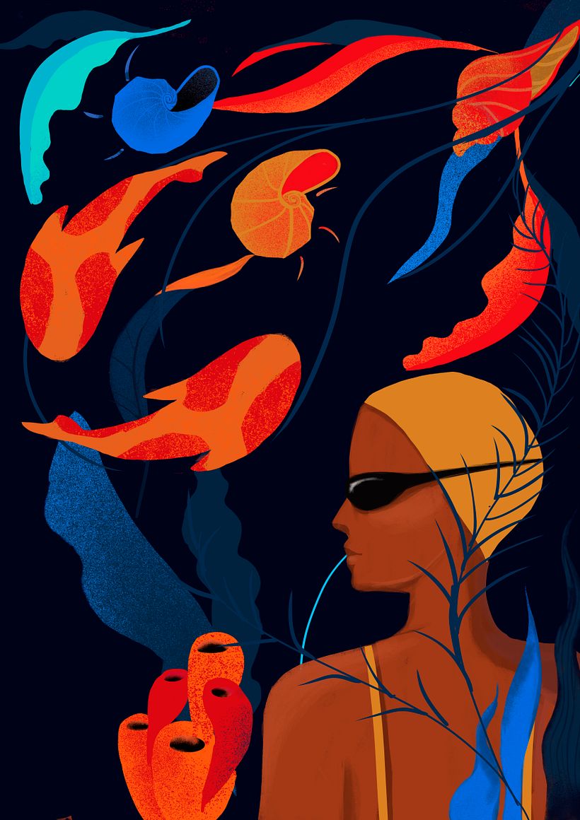 My project in Flat Illustration with Photoshop course 0
