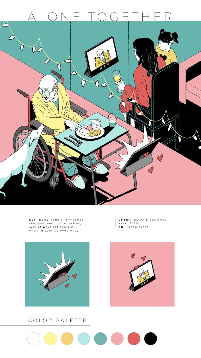 Pandemia - El País Semanal - Ilustración tradicional