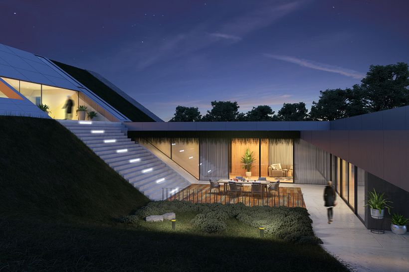 Mi Proyecto del curso: Render arquitectónico de exteriores con V-Ray -1