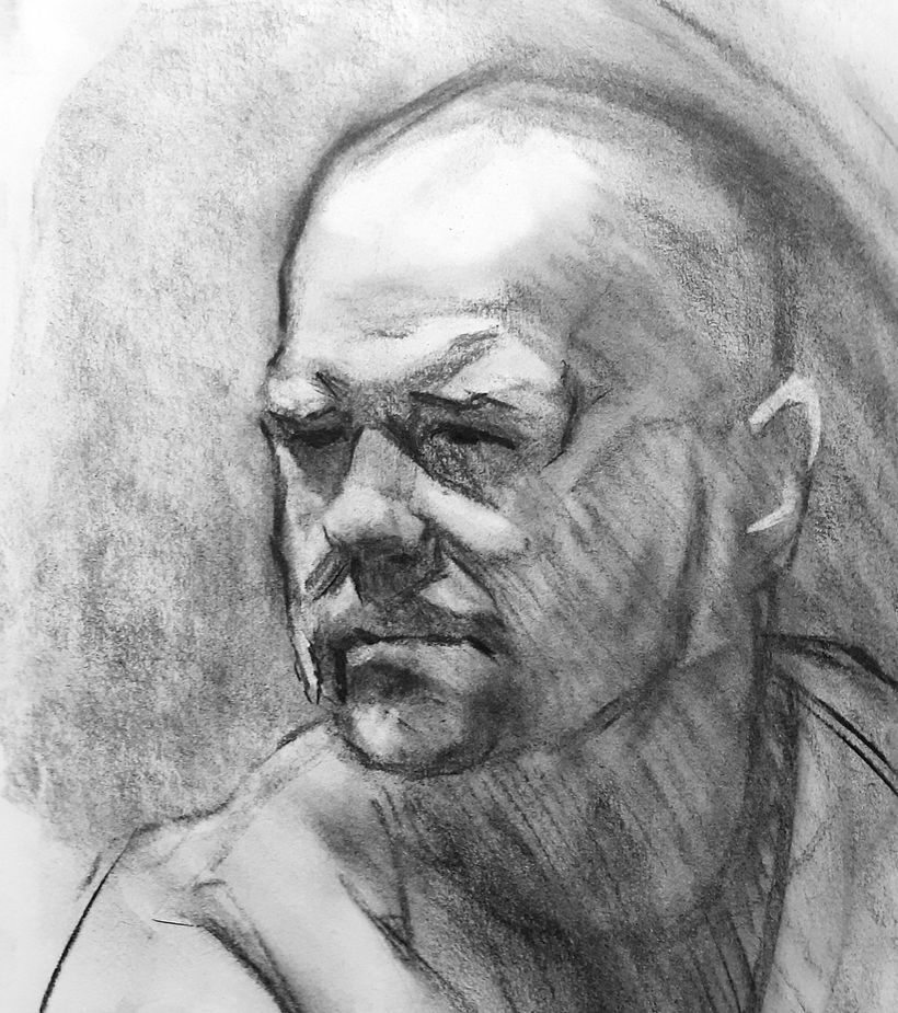 Use can get very subtle effects when using charcoal