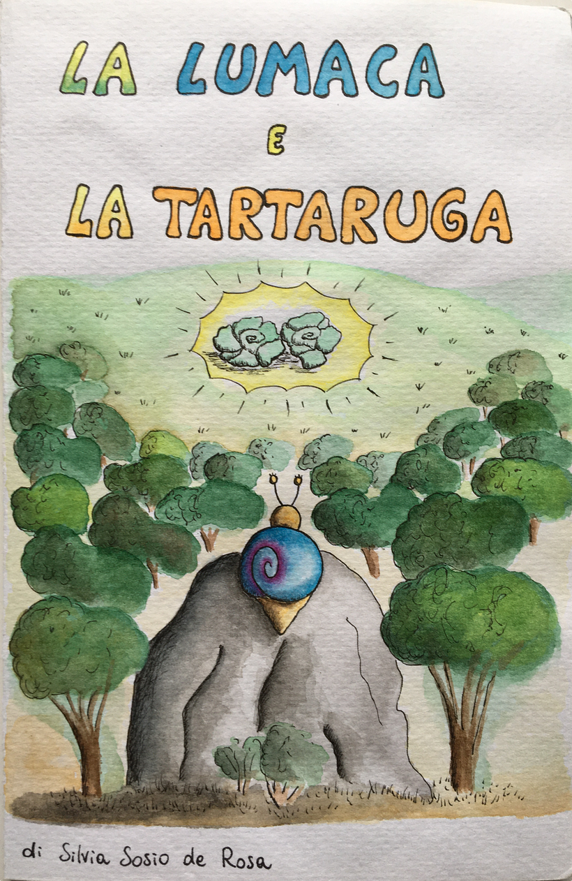 La Lumaca e La Tartaruga (the snail and the tortoise) - My project in Narrative Techniques for Illustrated Stories course 0