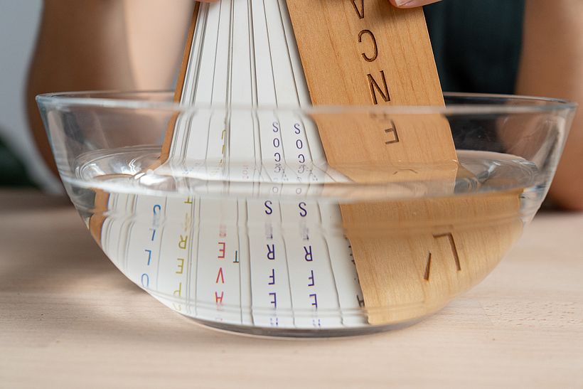 The biodegradability of the materials must be tested by the designer.