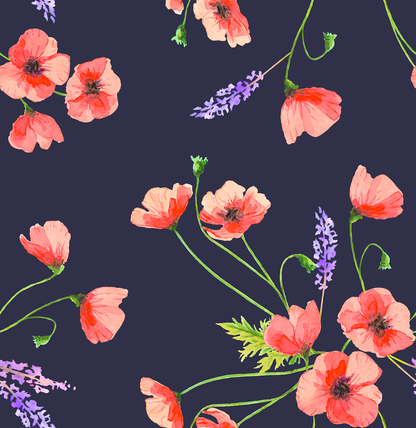 My project in Creating Patterns Using Watercolor course -1