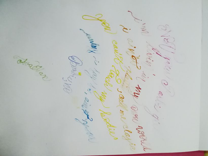 Mi Proyecto del curso: Caligrafía inglesa de la A a la Z -1